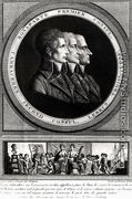 Portrait of the Three Consuls of the Republic, - Alexis Chataigner