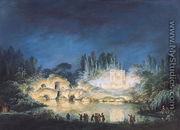 Illumination of the Belvedere at the Petit-Trianon, 1781 - Claude Louis Chatelet