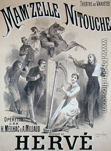 Poster advertising the production of 