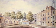 View of Whitehall Yard, 1828 - T. Chawner