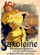 Reproduction of a poster advertising 'Saxoleine', safe parrafin oil, 1896 - Jules Cheret