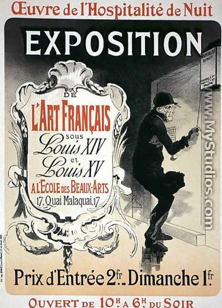 Reproduction of a poster advertising an 