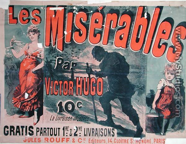 Poster advertising the publication of 