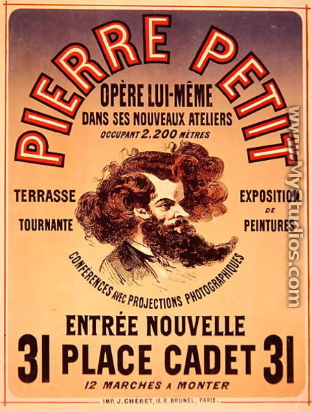 Poster advertising Pierre Petit