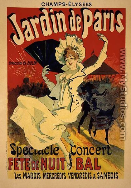 Reproduction of a Poster Advertising the 