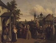 The Departure, 1850 - Aleksei Filippovich Chernyshev