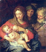 The Holy Family with Elizabeth - Giuseppe Chiari