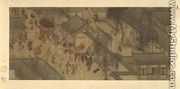 Lady Wenji's Return to China: Wenji Arriving Home, Southern Song dynasty, China, second quarter of the 12th century (detail) - Chinese School