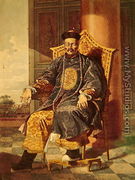 Portrait of Tchien Lung Emperor, 1793 - Chinese School