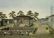 Garden Scene, c.1820-40 (2) - Chinese School