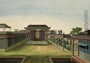 Garden Scene, c.1820-40 (3) - Chinese School