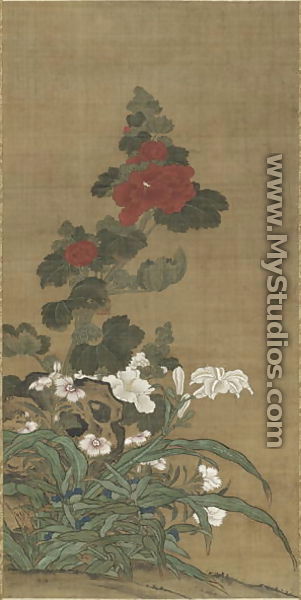 Spring Flowers - Chinese School, Ming Dynasty