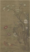 Birds and Flowers, Pheasants, Peonies - Chinese School, Ming Dynasty