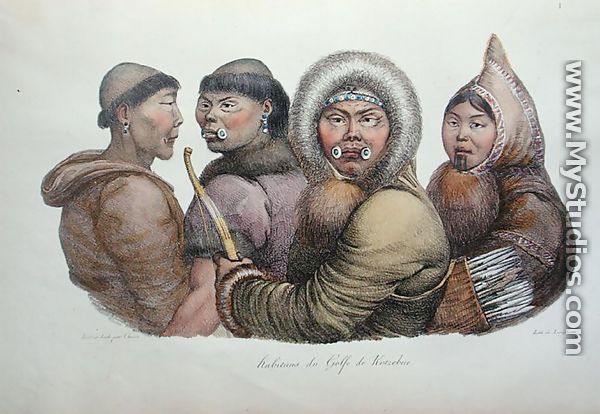 Natives of the Gulf of Kotzebue, Alaska, from 