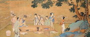 A Literary Gathering at Hsi Yuann in the eleventh century - Chou Ying