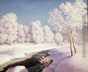 Winter Morning - Engadine - Ivan Fedorovich Choultse