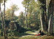 View of Bellevue near Meudon, 1852 - Edouard (Francois Berthelemy Michel) Cibot