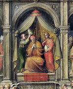 Coronation of Pope Paul II (1417-71) 1534 - Giovanni di Lorenzo Cini
