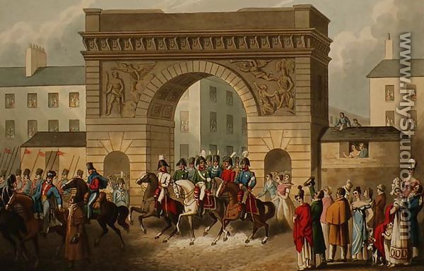 Entrance of the Allies into Paris, from 