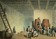 Inside the Distillery, Antigua, 1823 - William Clark
