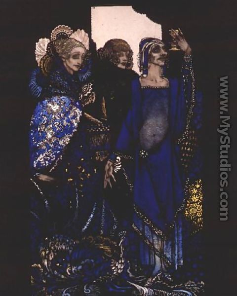 "Queens who wasted the East by proxy..." - Harry Clarke