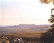Landscape with Cowherds - Claude Lorrain (Gellee)