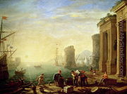 Morning at the Port, 1640 - Claude Lorrain (Gellee)