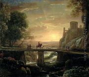 Landscape with an Imaginary View of Tivoli, 1642 - Claude Lorrain (Gellee)