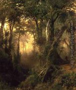 A Hunter in the Cuban Jungle, Sunrise, 1869 - Henri Cleenewerck