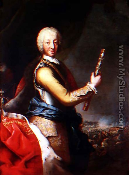 Portrait of Carlo Emanuele III of Savoy, King of Sardinia (1701-73) - Maria Giovanna Battista Clementi