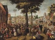 The Flemish Fair - (circle of) Cleve, Marten van