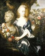 Portrait of Isabella Willis (d.1727) c.1690 - Johann Closterman