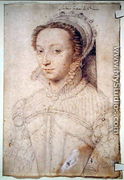 Marie de Gaignon (1520-68), c.1563 - (studio of) Clouet