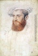 Portrait of an unknown man, c.1547 - (studio of) Clouet