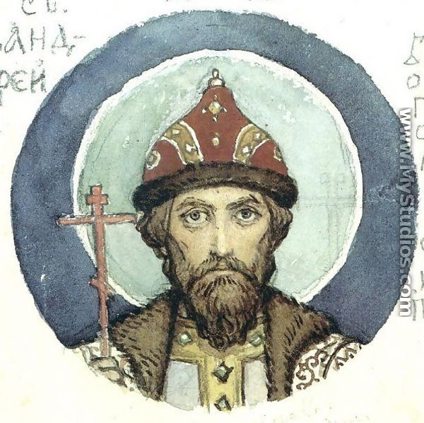 Grand Prince St. Andrei Bogolyubsky - Viktor Vasnetsov