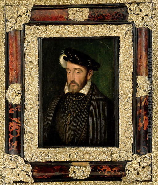 Henri II (1519-59) King of France - Francois Clouet