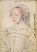 Portrait of Francoise de Breze (c.1519-74) c.1550 - (attr. to) Clouet, Francois