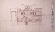 Designs for Lough Crew House, County Meath, Ireland, c.1825 - Charles Robert Cockerell