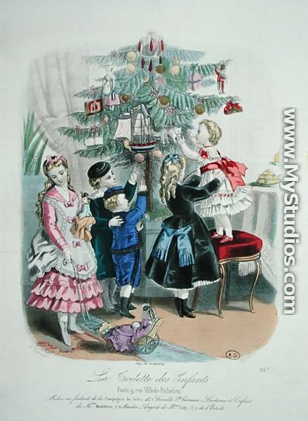 Decorating the Christmas Tree, advertisment for 