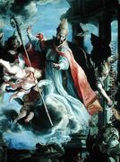 The Triumph of St. Augustine (354-430) 1664 - Claudio Coello