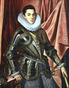 Portrait of a Young Man in Armour - Claudio Coello