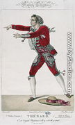 The Actor Thenard in the Role of Figaro in 'The Barber of Seville' - (after) Coeure, Sebastien