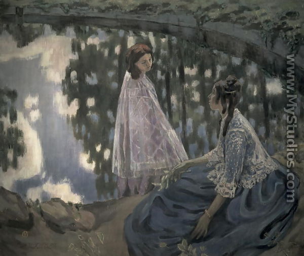 The Pond, 1902 - Viktor Elpidiforovich Borisov-Musatov