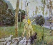 Daphnis and Chloe. 1901 - Viktor Elpidiforovich Borisov-Musatov