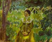 Lady in a Garden, 1903-1904 - Viktor Elpidiforovich Borisov-Musatov