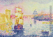 The Port of Marseilles, c.1909 - Henri Edmond Cross