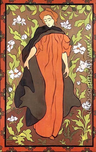 A Woman in Red - Paul-Elie Ranson