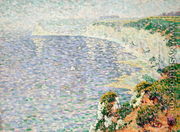 A View of the Cliffs of Etretat, 1888 - Claude Emile Schuffenecker