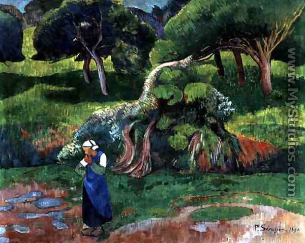 Landscape at Le Pouldu, 1890 - Paul Serusier