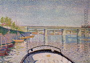 The Bridge at Asnieres, 1888 - Paul Signac
